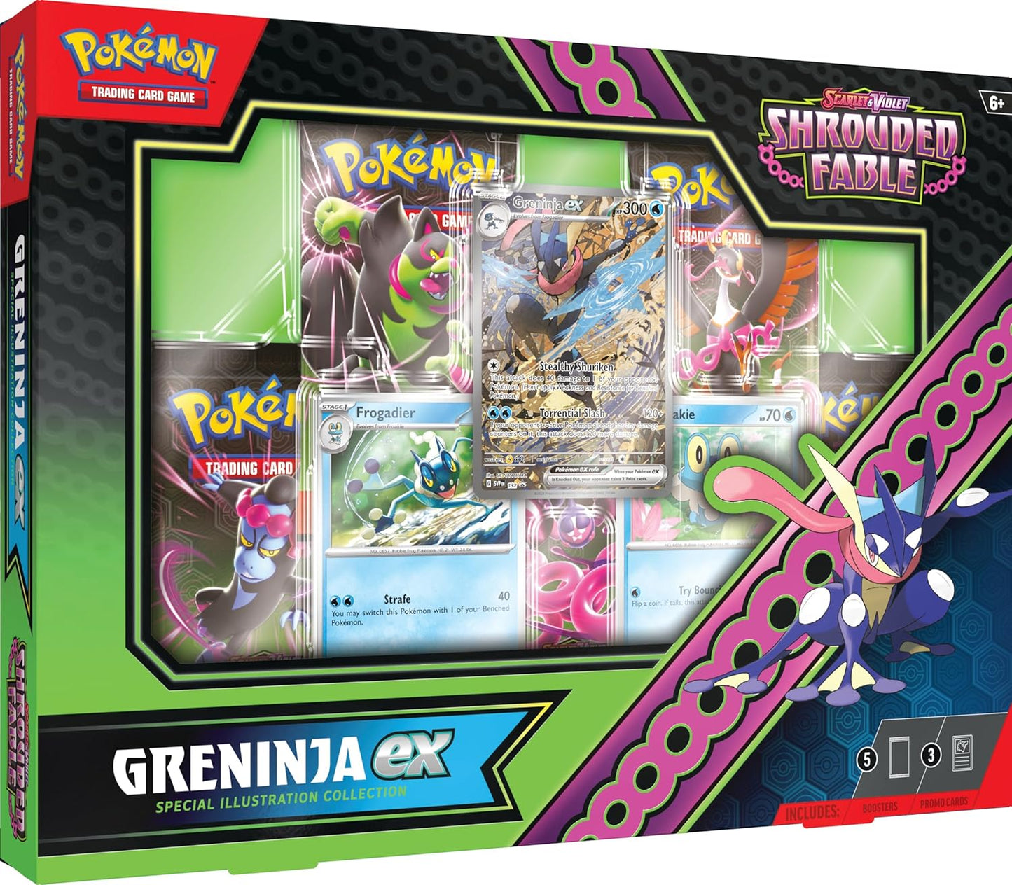 Pokémon TCG: Shrouded Fable Greninja ex Special Illustration Collection