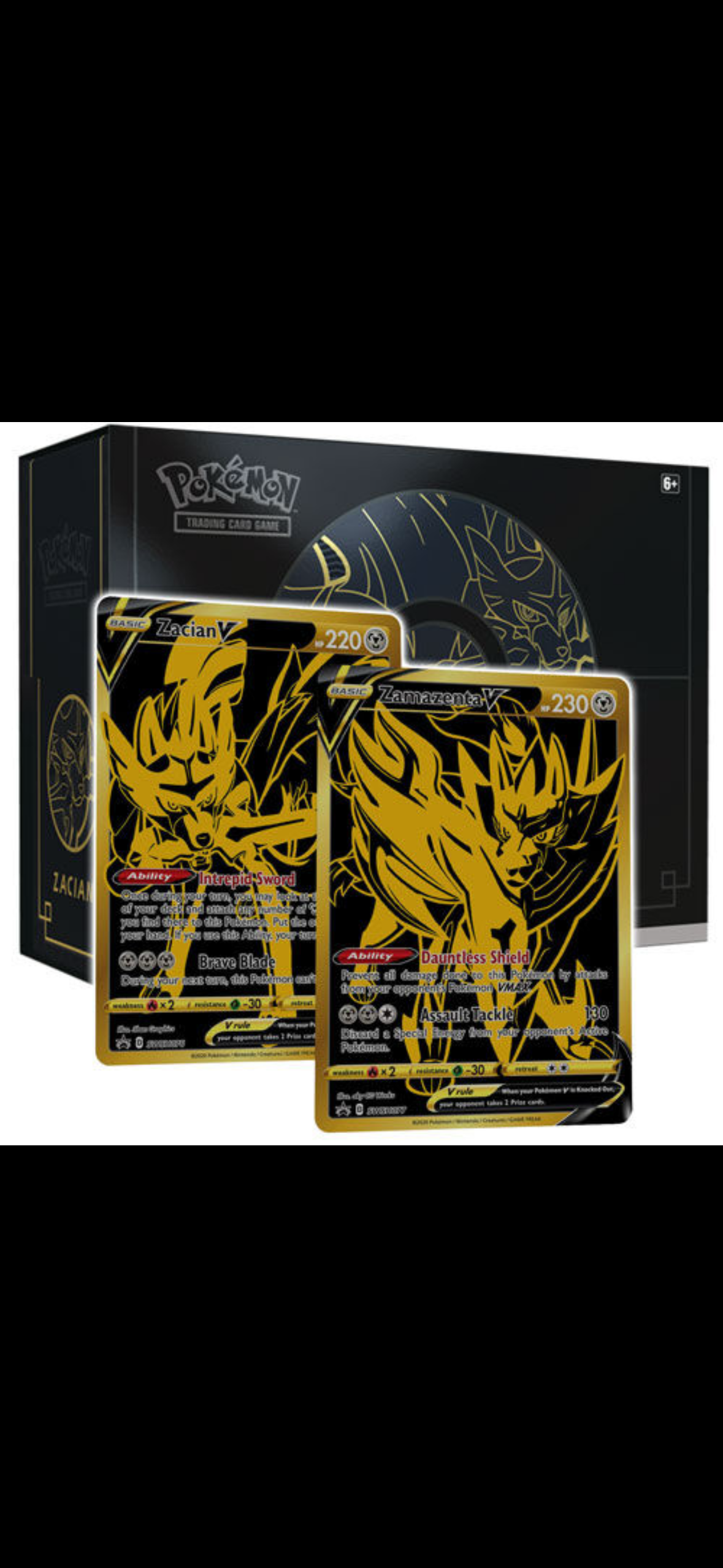 Zacian & Zamazenta Ultra Premium Collection