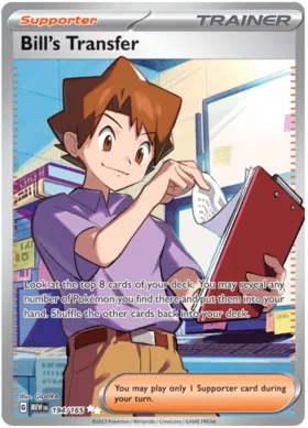 Scarlet & Violet 151 – Bill’s Transfer (Full Art Trainer)
