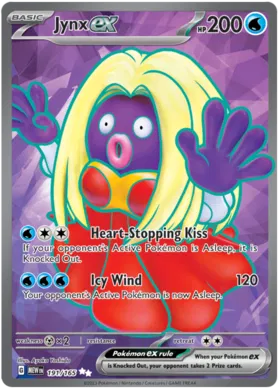 Scarlet & Violet 151 – Jynx ex (Full Art)