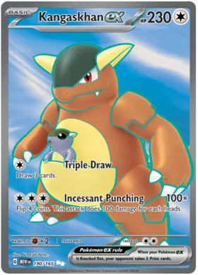 Scarlet & Violet 151 – Kangaskhan ex (Full Art)
