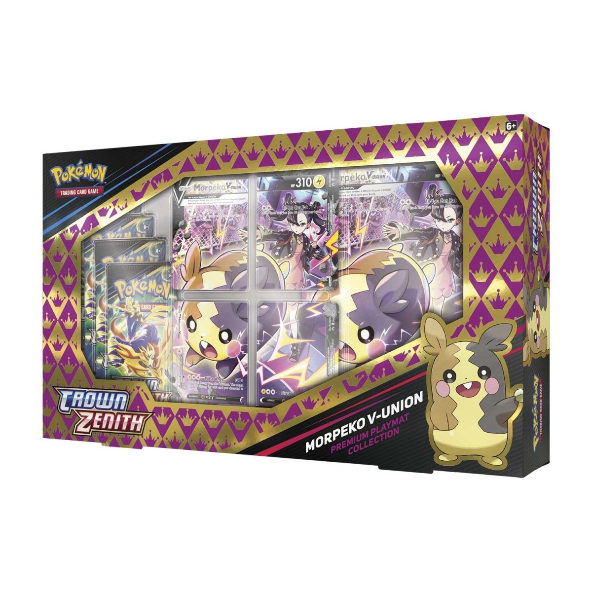 Pokémon TCG: Crown Zenith Morpeko V-UNION Premium Playmat Collection
