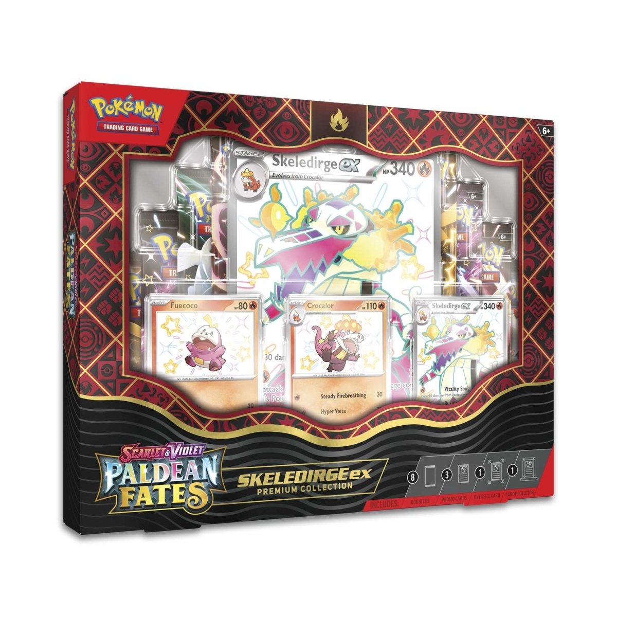 Pokémon TCG: Paldean Fates Premium Collection - Skeledirge ex