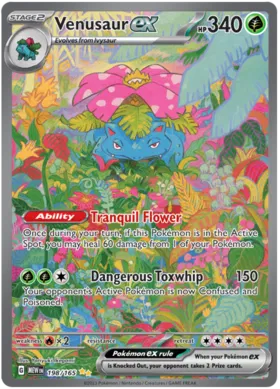 Scarlet & Violet 151 – Venusaur ex (Special Illustration Rare)
