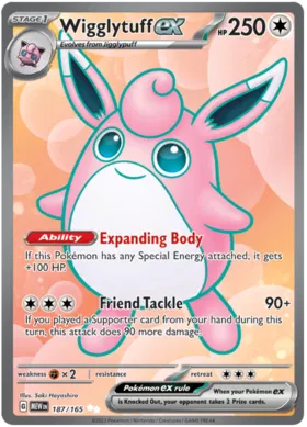 Scarlet & Violet 151 – Wigglytuff ex (Full Art)